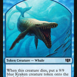 Whale // Zombie (011/036) Double-Sided Token [Commander 2014 Tokens]
