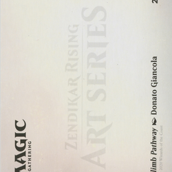 Brightclimb Pathway // Brightclimb Pathway (AZNR-023) (Borderless) [Zendikar Rising Art Series] Foil