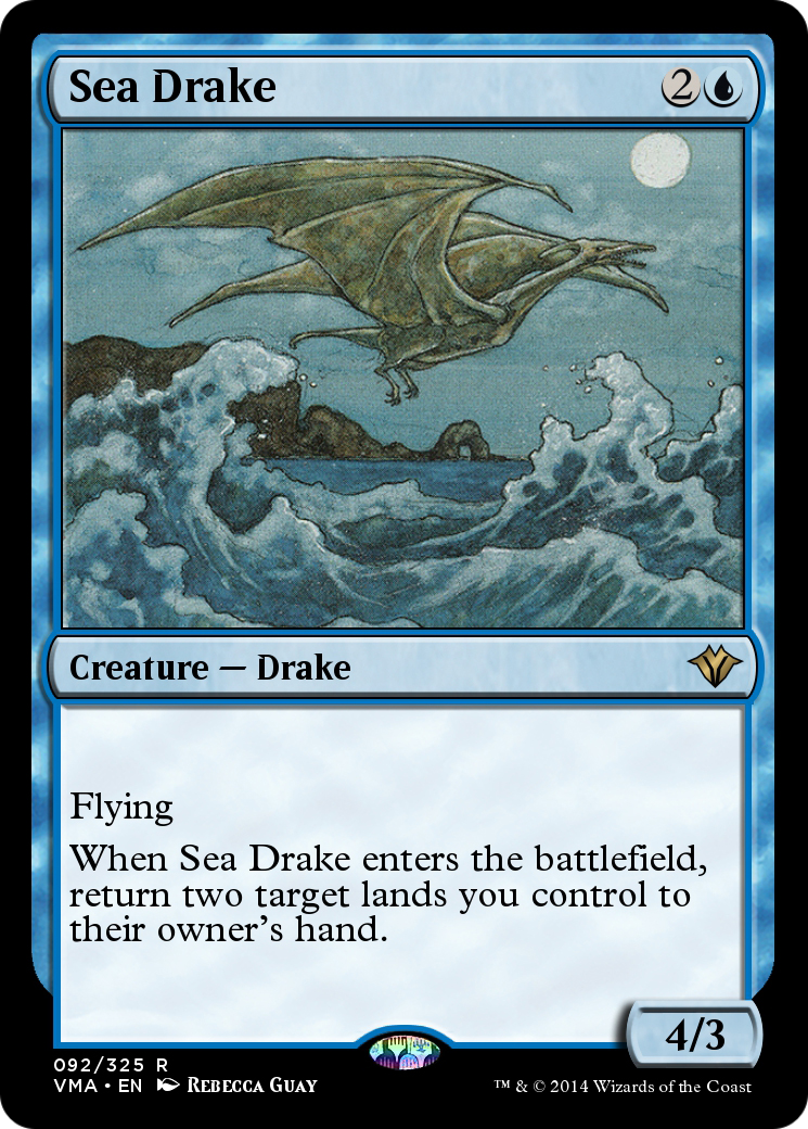 Sea Drake (VMA-092) [Vintage Masters] Foil