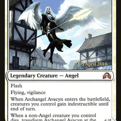 Archangel Avacyn // Avacyn, the Purifier [Shadows over Innistrad Prerelease Promos]