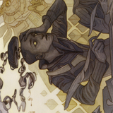 Go Blank // Go Blank (ASTX-008) (Borderless) [Strixhaven Art Series] Foil