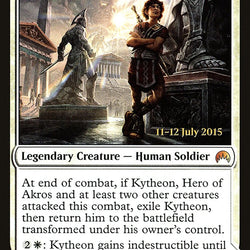 Kytheon, Hero of Akros // Gideon, Battle-Forged [Magic Origins Prerelease Promos]