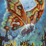 Luminous Broodmoth // Luminous Broodmoth (ABLB-048) (Borderless) [Bloomburrow Art Series]