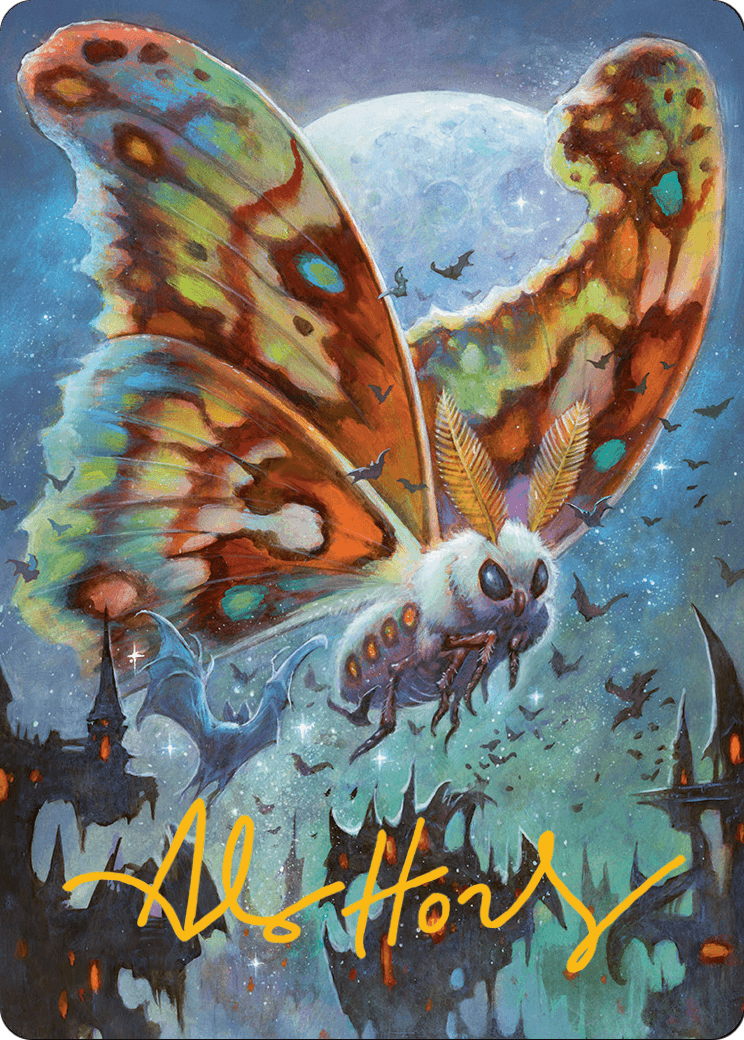 Luminous Broodmoth // Luminous Broodmoth (ABLB-048) (Borderless) [Bloomburrow Art Series] Foil
