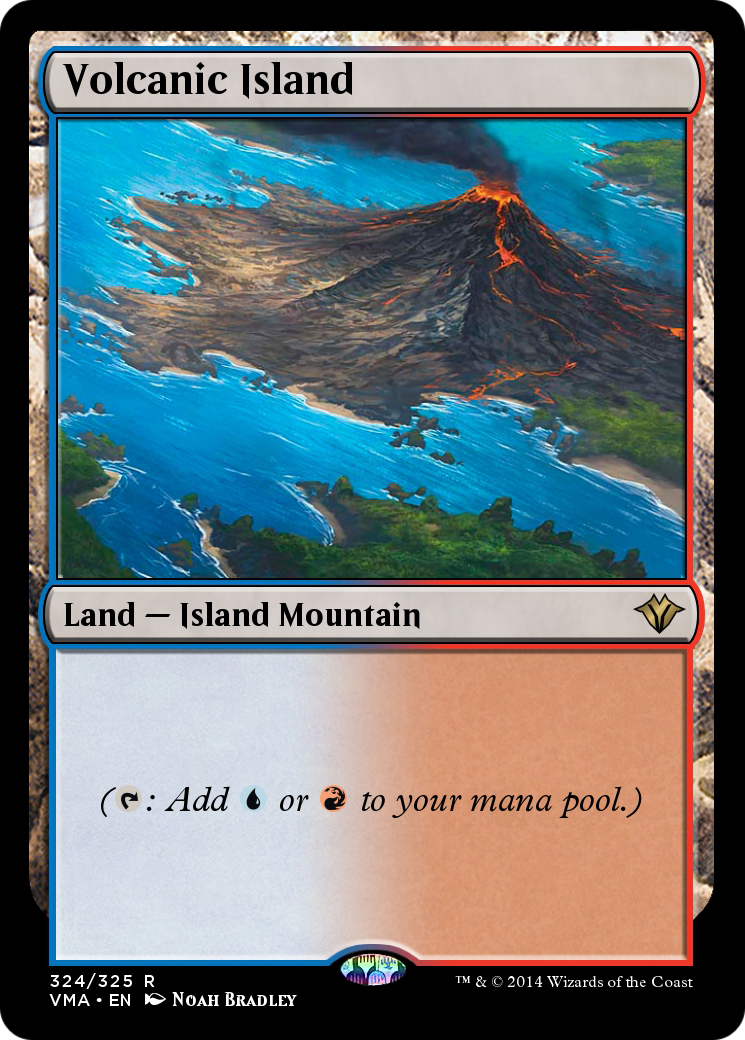 Volcanic Island (VMA-324) [Vintage Masters] Foil