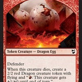 Dragon Egg // Dragon Double-Sided Token [Commander 2018 Tokens]