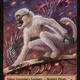 First Mate Ragavan // Teferi's Talent Emblem Double-Sided Token [March of the Machine Commander Tokens]