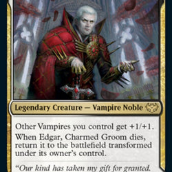 Edgar, Charmed Groom // Edgar Markov's Coffin [Innistrad: Crimson Vow]