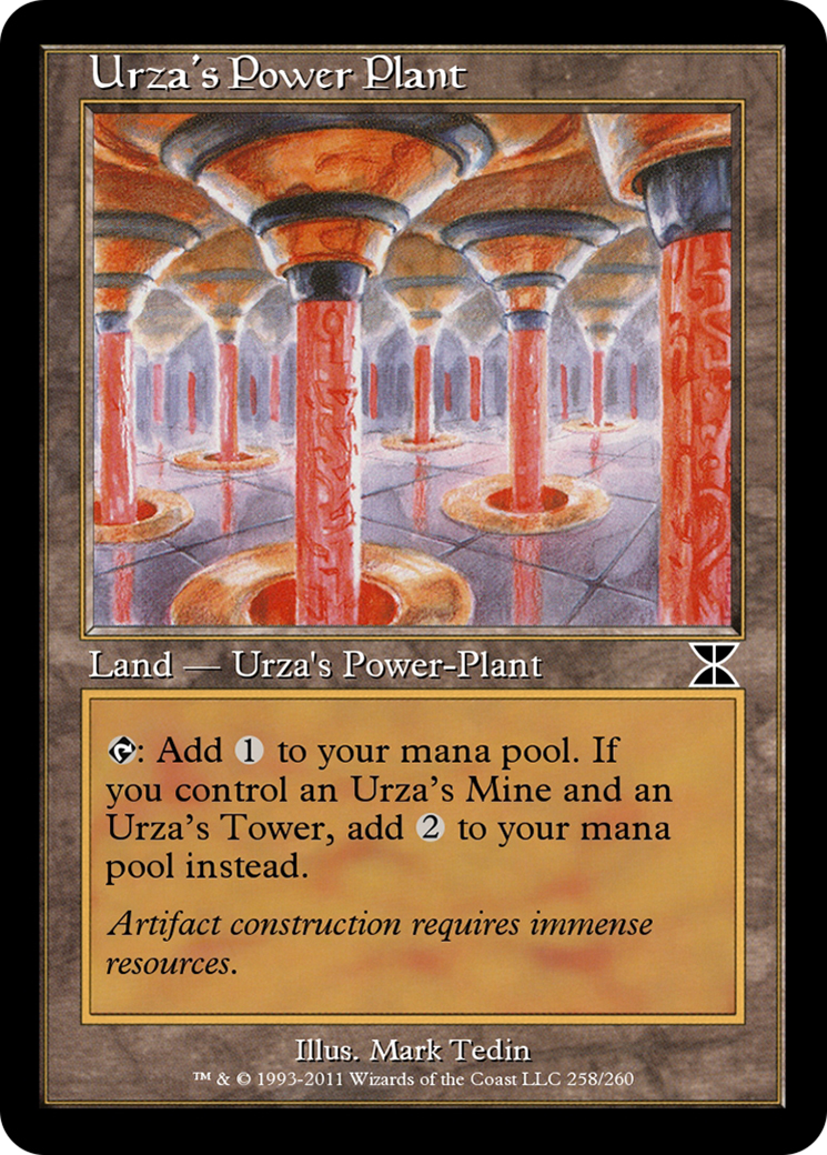 Urza's Power Plant (ME4-258C) [Masters Edition IV] Foil