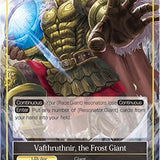 Monument of Wisdom // Vafthruthnir, the Frost Giant (3-122/J) [The Shaft of Light of Valhalla]