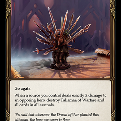 Talisman of Warfare [EVR193] (Everfest)  1st Edition Normal