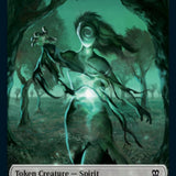 Spirit (001) // Spirit (002) Double-Sided Token [Innistrad: Crimson Vow Commander Tokens]