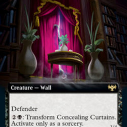 Concealing Curtains // Revealing Eye (Extended Art) [Innistrad: Crimson Vow]