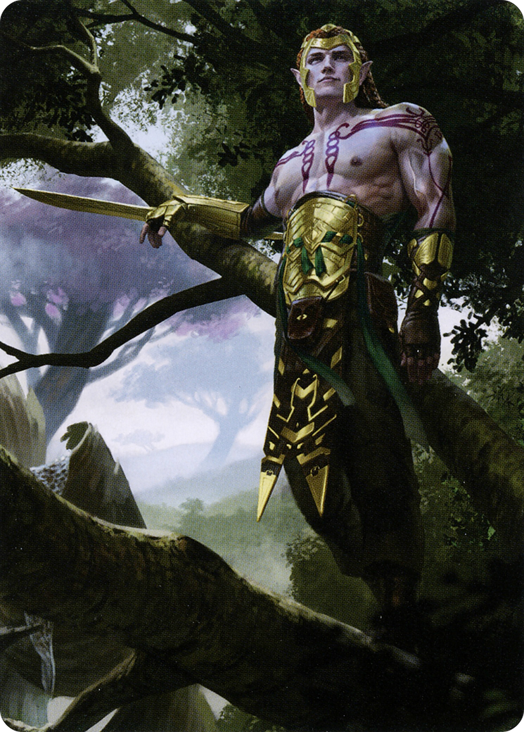 Tyvar Kell // Tyvar Kell (ASKHM-053) (Borderless) [Art Series: Kaldheim] Foil