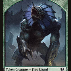 Frog Lizard // Germ Double-Sided Token [Commander 2015 Tokens]