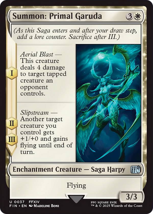 Summon: Primal Garuda [FINAL FANTASY]