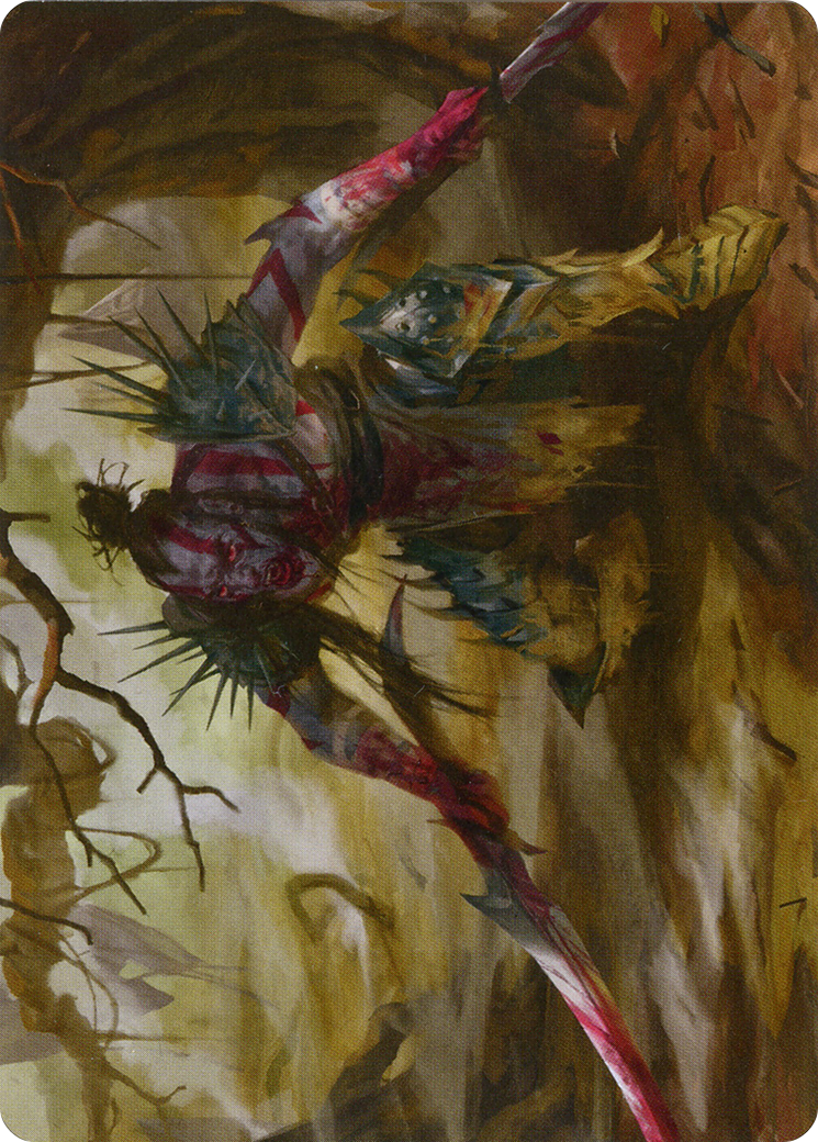 Highborn Vampire // Highborn Vampire (AZNR-055) (Borderless) [Zendikar Rising Art Series] Foil