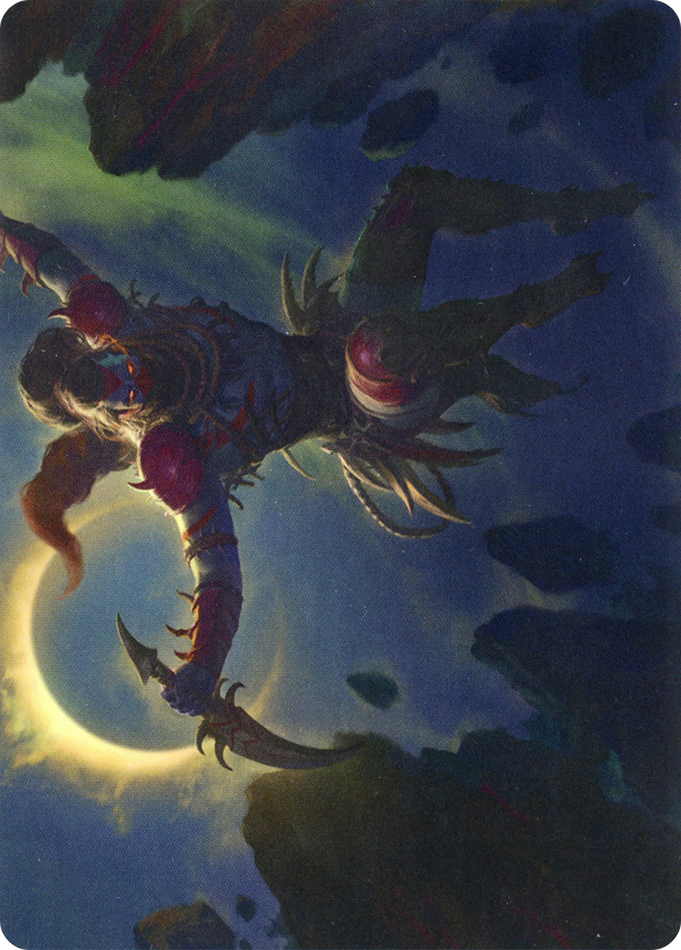 Nighthawk Scavenger // Nighthawk Scavenger (AZNR-058) (Borderless) [Zendikar Rising Art Series]