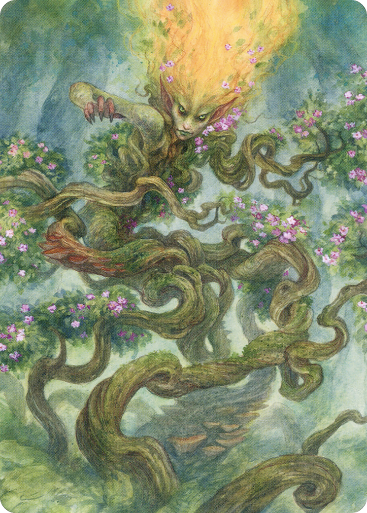 Titania, Protector of Argoth // Titania, Protector of Argoth (AMH2-043) (Borderless) [Modern Horizons 2 Art Series] Foil
