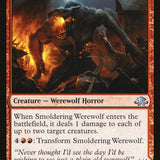 Smoldering Werewolf // Erupting Dreadwolf [Eldritch Moon]