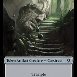 Construct // Soldier Double-Sided Token [Murders at Karlov Manor Commander Tokens]