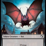Zombie (005) // Bat Double-Sided Token [Innistrad: Midnight Hunt Tokens]