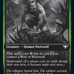 Wolfkin Outcast // Wedding Crasher [Innistrad: Double Feature]