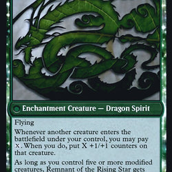 Jugan Defends the Temple // Remnant of the Rising Star [Kamigawa: Neon Dynasty Prerelease Promos]