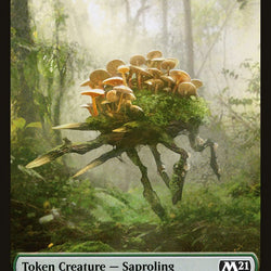 Angel // Saproling Double-Sided Token [Core Set 2021 Tokens]