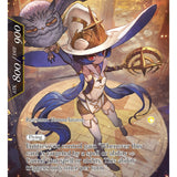Rei, the Black Owl // Zero (Full Art) (WOM-100) [Winds of the Ominous Moon]