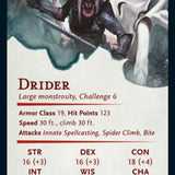 Drider Art Card [Dungeons & Dragons: Adventures in the Forgotten Realms Art Series]