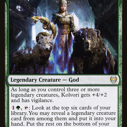 Kolvori, God of Kinship // The Ringhart Crest [Secret Lair: From Cute to Brute]