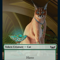 Cat // Angel Double-Sided Token [Streets of New Capenna Tokens]