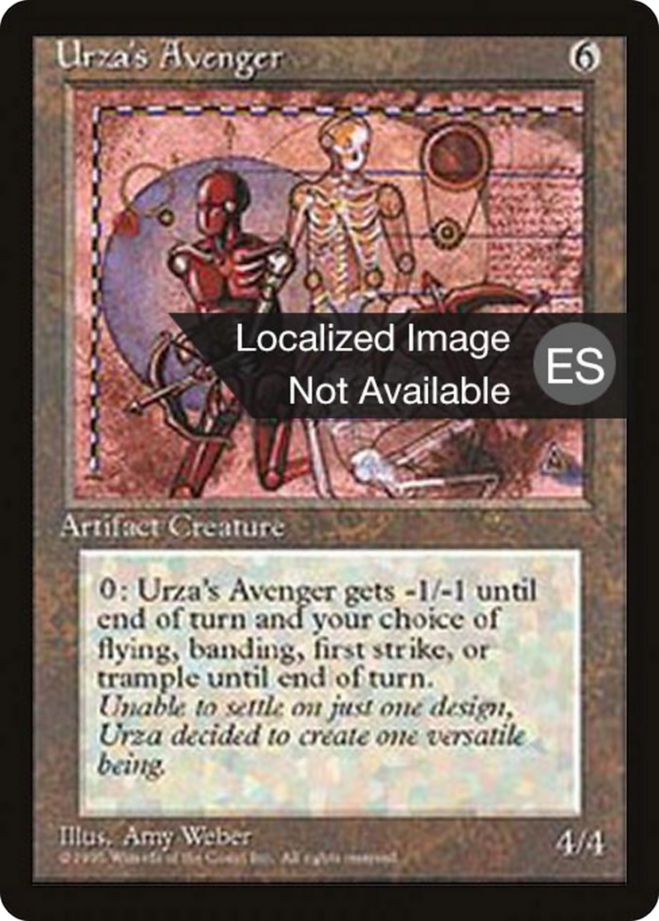 Urza's Avenger [Fourth Edition Foreign Black Border]