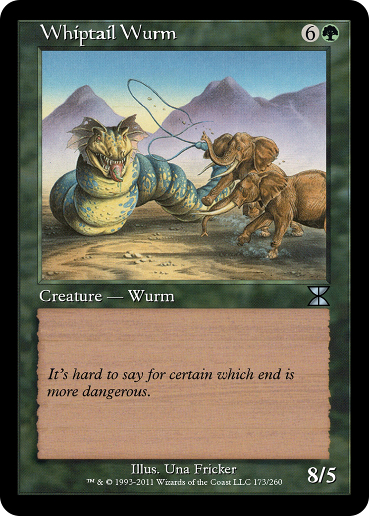Whiptail Wurm (ME4-173) [Masters Edition IV]