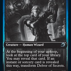 Delver of Secrets // Insectile Aberration [Innistrad: Double Feature]