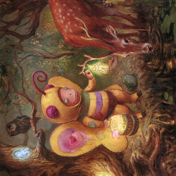 Glimmer Bairn // Glimmer Bairn (AMH2-039) (Borderless) [Modern Horizons 2 Art Series] Foil