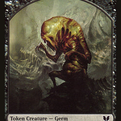 Germ // Zombie Double-Sided Token [Commander 2015 Tokens]