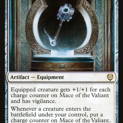 Mace of the Valiant [Phyrexia: All Will Be One Commander]