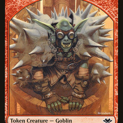 Elemental (009) // Goblin Double-Sided Token [Modern Horizons Tokens]