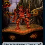Samurai // Construct (015) Double-Sided Token [Kamigawa: Neon Dynasty Tokens]
