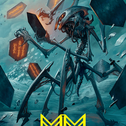 Scrawling Crawler // Scrawling Crawler (AFDN-050) (Borderless) [Foundations Art Series] Foil