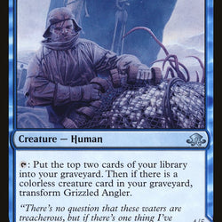 Grizzled Angler // Grisly Anglerfish [Eldritch Moon]