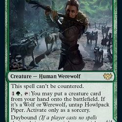 Howlpack Piper // Wildsong Howler [Innistrad: Crimson Vow]