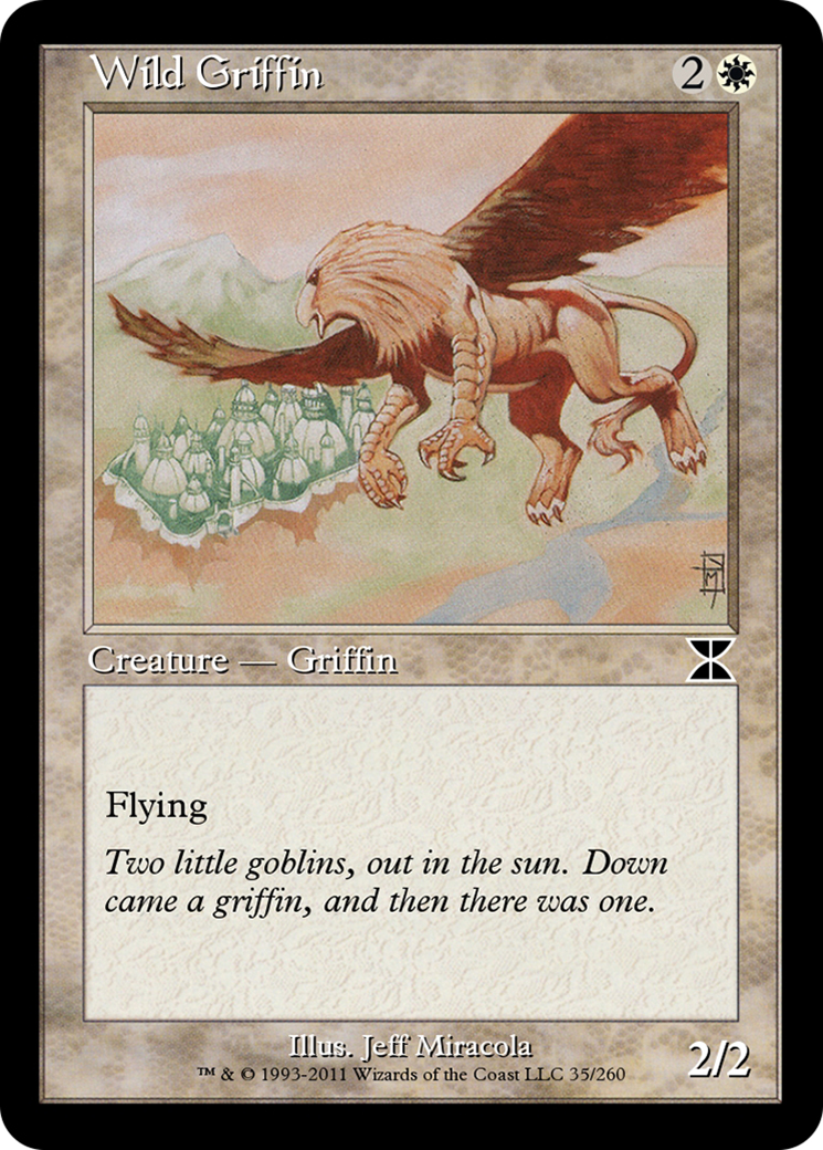 Wild Griffin (ME4-035) [Masters Edition IV] Foil