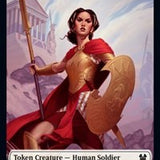 Human Soldier // Nightmare Double-Sided Token [Theros Beyond Death Tokens]