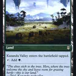 Kazandu Mammoth // Kazandu Valley [Zendikar Rising Prerelease Promos]