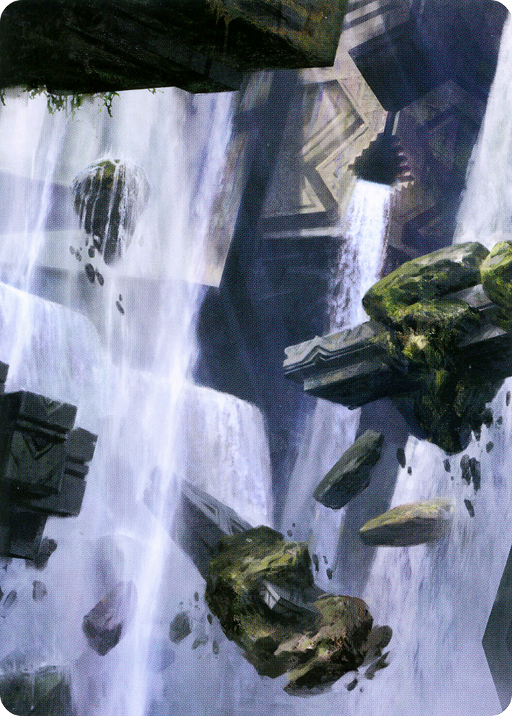 Island // Island (AZNR-010) (Borderless) [Zendikar Rising Art Series]