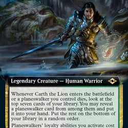 Carth the Lion (Extended Art) [Modern Horizons 2]