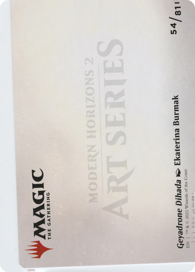 Geyadrone Dihada // Geyadrone Dihada (AMH2-054) (Borderless) [Modern Horizons 2 Art Series] Foil